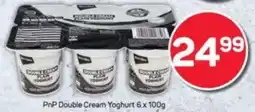 Pick n Pay PnP Double Cream Yoghurt offer
