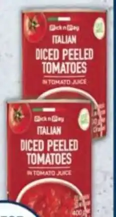 Pick n Pay PnP Italian Diced Peeled Tomatoes offer