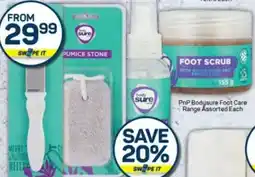 Pick n Pay PnP Bodysure Foot Care Range Assorted offer