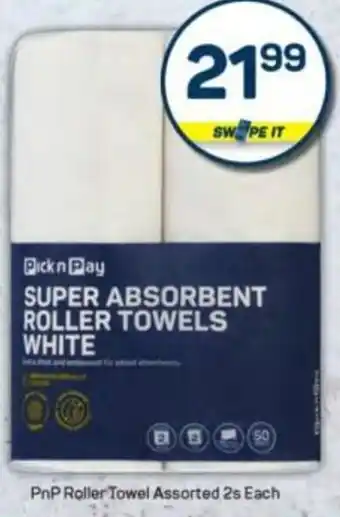 Pick n Pay PnP Roller Towel Assorted offer