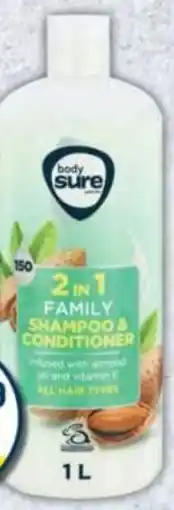 Pick n Pay PnP Bodysure or Headsure Shampoo or Conditioner Assorted offer