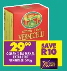 Shoprite Osman's taj mahal extra fine vermicelli offer
