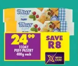 Shoprite Today puff pastry offer