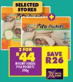 Shoprite Myomy foods pita pockets offer