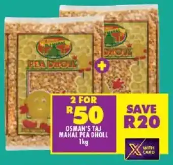 Shoprite Osman's taj mahal pea dholl offer
