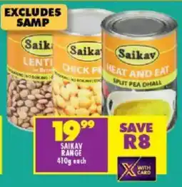 Shoprite Saikav range offer