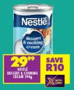 Shoprite Nestle dessert & cooking cream offer