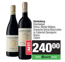 Spar Tops HARTENBERG offer