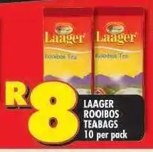 Shoprite Laager Rooibos Teabags offer
