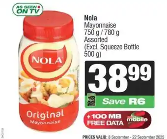Spar Nola Mayonnaise offer