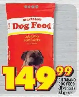 Shoprite RITEBRAND DOG FOOD offer