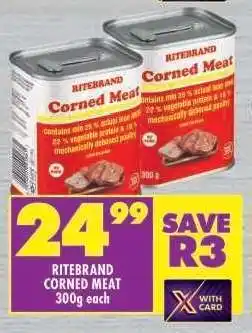 Shoprite Ritebrand Corned Meat offer