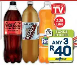 Pick n Pay Hypermarket Coca-Cola No Sugar, Stoney, Fanta offer