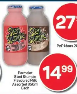 Pick n Pay Parmalat Steri Stumpie Flavoured Milk Assorted 350ml offer