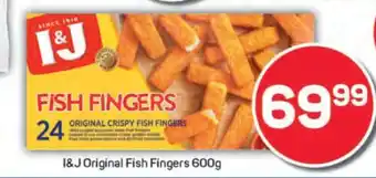 Pick n Pay I&J Original Fish Fingers 600g offer