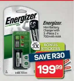 Pick n Pay Hypermarket Energizer Mini Battery Charger offer