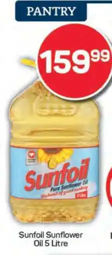 Pick n Pay Sunfoil Sunflower Oil 5 Litre offer