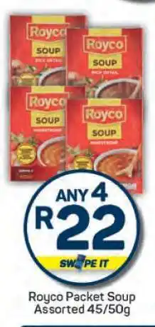 Pick n Pay Royco Packet Soup Assorted 45/50g offer