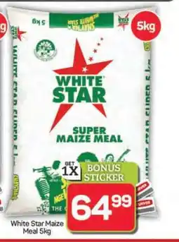 Pick n Pay Hypermarket White Star Maize Meal 5kg offer
