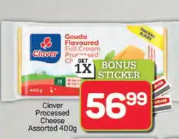 Pick n Pay Hypermarket Clover Processed Cheese Assorted 400g offer