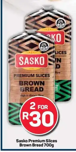 Pick n Pay Sasko Premium Slices Brown Bread 700g offer