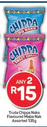 Pick n Pay Truda Chippa Naks Flavoured Maize Nak Assorted 135g offer