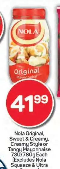Pick n Pay Nola Original Mayonnaise offer