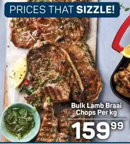 Pick n Pay Bulk Lamb Braai Chops Per kg offer
