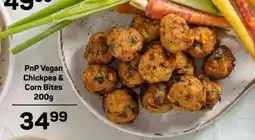 Pick n Pay PnP Vegan Chickpea & Corn Bites 200g offer