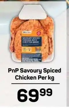 Pick n Pay PnP Savoury Spiced Chicken Per kg offer