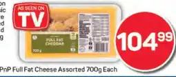 Pick n Pay PnP Full Fat Cheese Assorted 700g Each offer