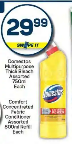 Pick n Pay Domestos Multipurpose Thick Bleach Assorted 750ml offer
