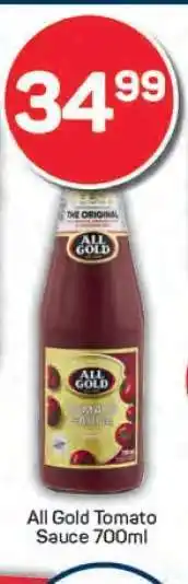 Pick n Pay All Gold Tomato Sauce-700ml offer