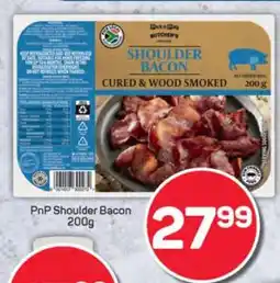 Pick n Pay PnP Shoulder Bacon 200g offer