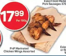 Pick n Pay PnP Marinated Chicken Wings Assorted offer