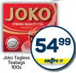 Pick n Pay Joko Tagless Teabags 100s offer
