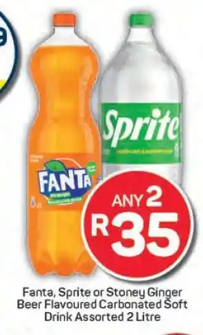 Pick n Pay Fanta, Sprite or Stoney Ginger Beer offer