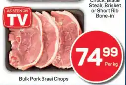 Pick n Pay Bulk Pork Braai Chops offer
