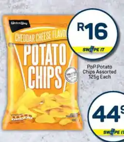 Pick n Pay PnP Potato Chips Assorted 125g Each offer