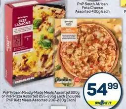 Pick n Pay PnP Frozen Ready-Made Meals or PnP Pizza offer