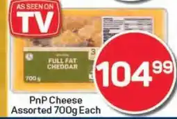 Pick n Pay PnP Cheese Assorted 700g Each offer