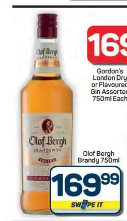 Pick n Pay Hypermarket Olof Bergh Brandy offer
