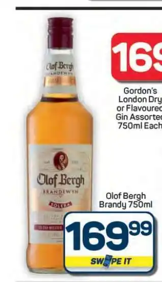 Pick n Pay Hypermarket Olof Bergh Brandy offer