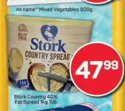Pick n Pay Stork Country 40% Fat Spread 1kg Tub offer