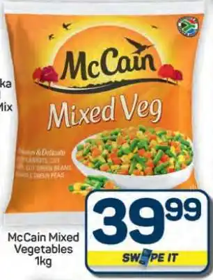 Pick n Pay Hypermarket McCain Mixed Vegetables 1kg offer