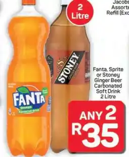 Pick n Pay Hypermarket Fanta, Sprite or Stoney Ginger Beer offer
