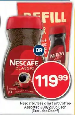 Pick n Pay Nescafé Classic Instant Coffee offer