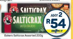 Pick n Pay Bakers Salticrax Assorted 200g offer
