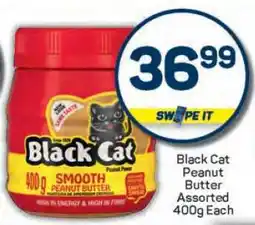 Pick n Pay Black Cat Peanut Butter Assorted 400g Each offer