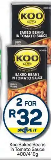 Pick n Pay Koo Baked Beans in Tomato Sauce offer
